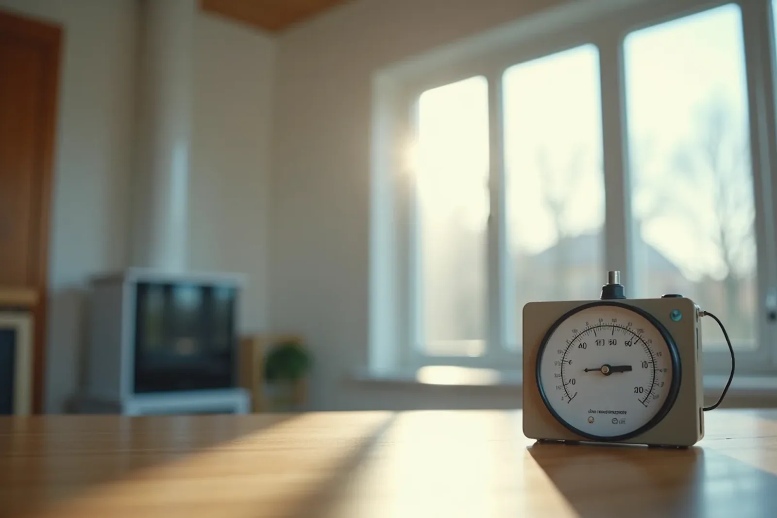 mätinstrument vid en OVK-besiktning av ett ventilationsdon