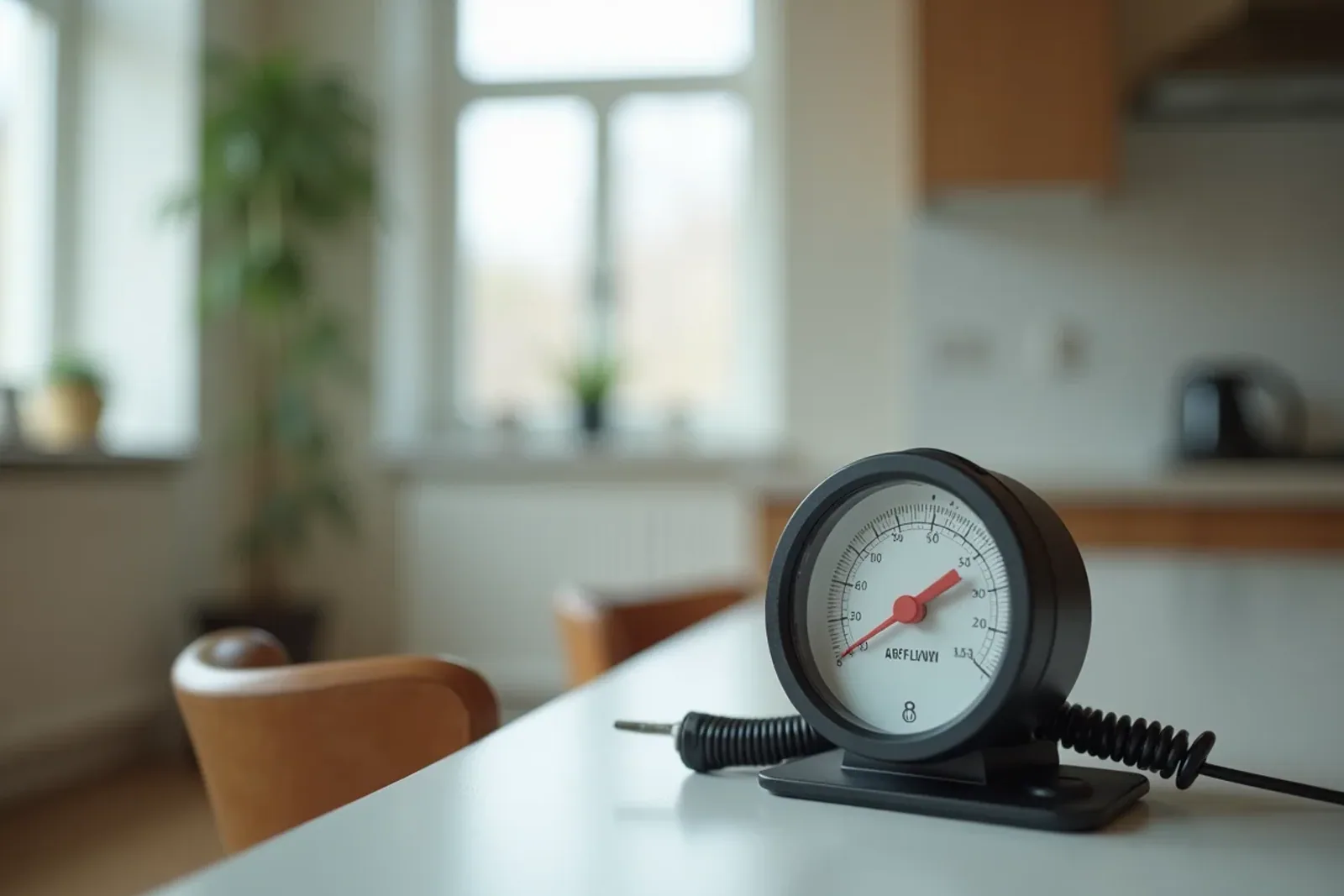 mätinstrument vid en OVK-besiktning av ett ventilationsdon
