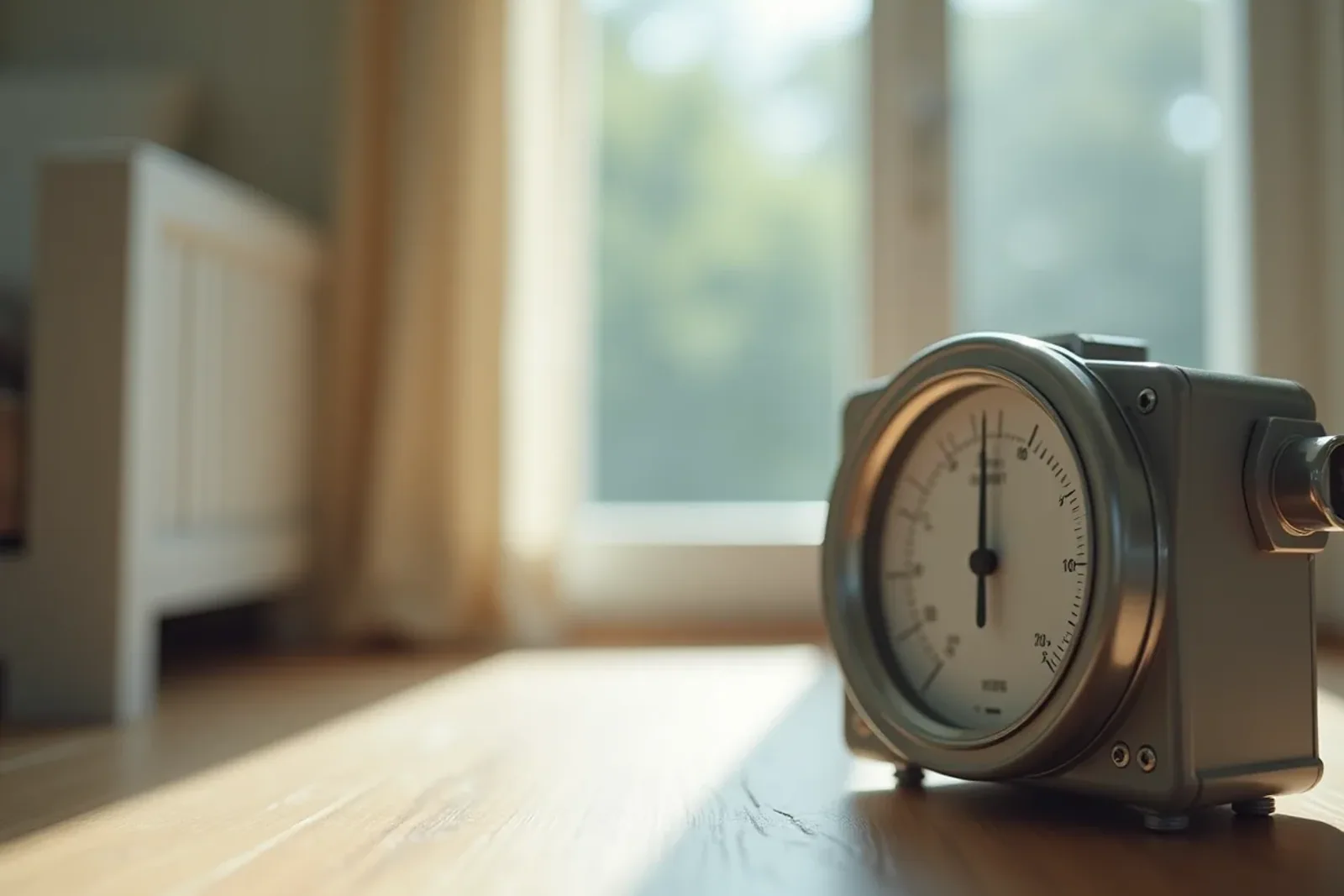 mätinstrument vid en OVK-besiktning av ett ventilationsdon