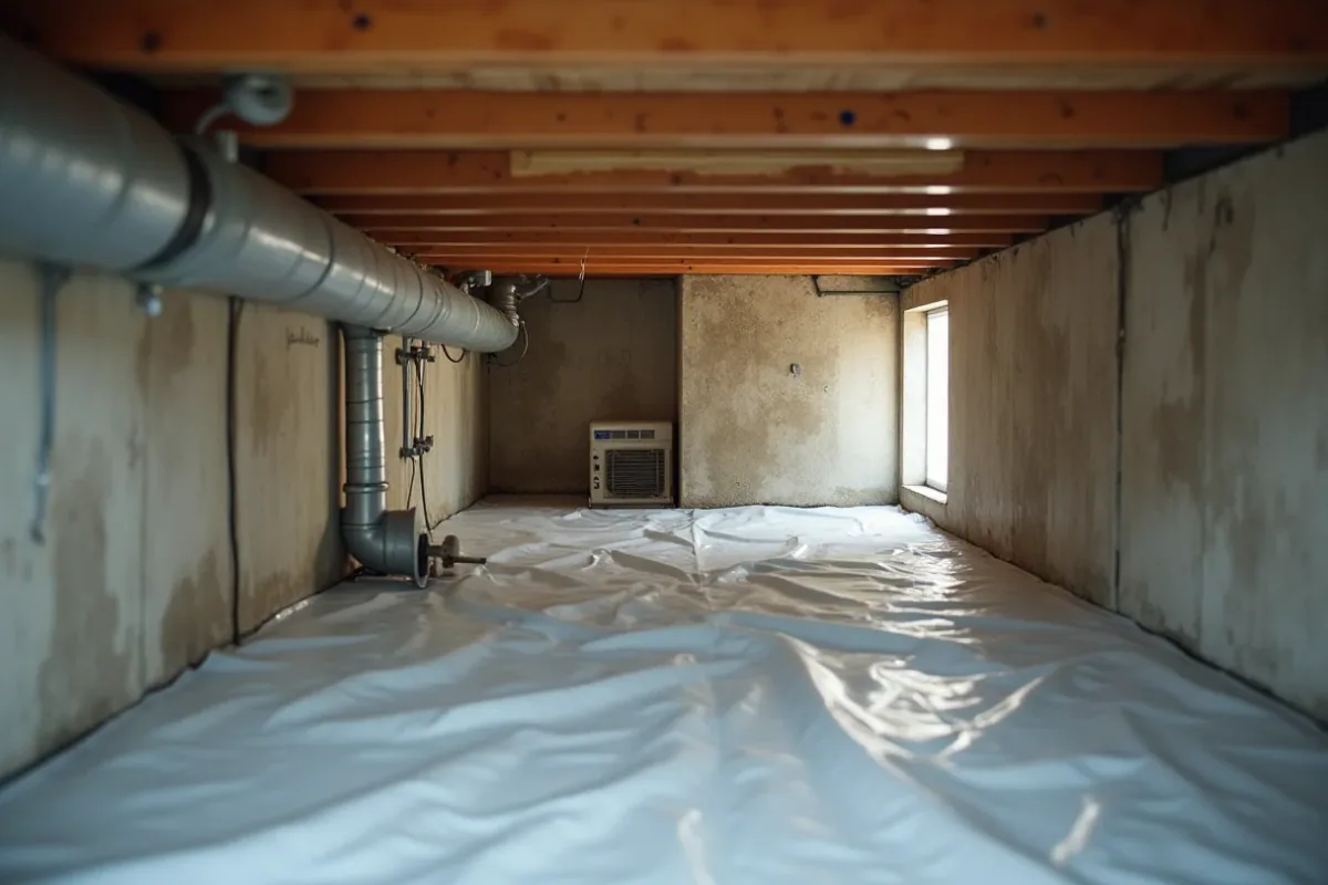 ventilation och fuktskydd i en krypgrund